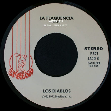 Los Diablos - Tus Promesas De Amor / La Flaquencia (D.A.R.) side B