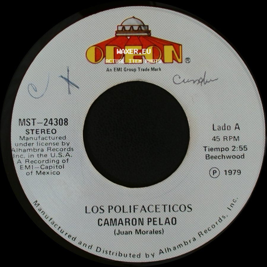 Los Polifaceticos - Camaron Pelao / Yacare Del Pantano side A