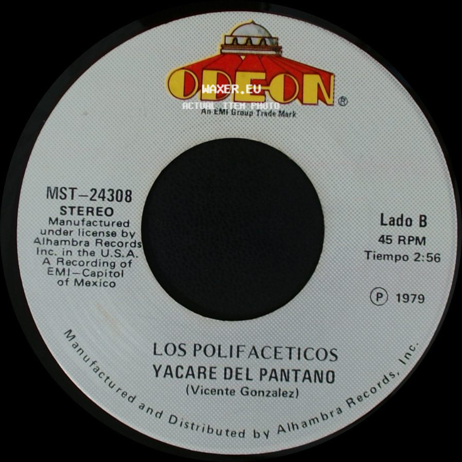 Los Polifaceticos - Camaron Pelao / Yacare Del Pantano side B