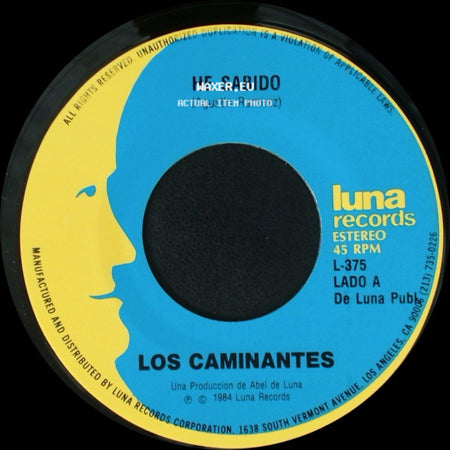 Los Caminantes - He Sabido / Aquella Joven side A