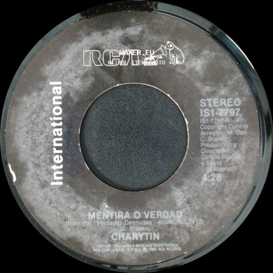 Charytin - Jamas Te Olvidare / Mentira O Verdad side B