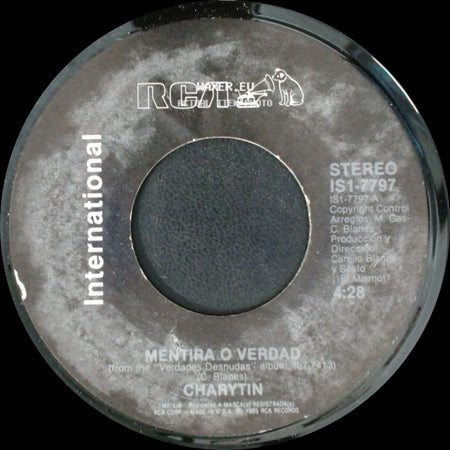 Charytin - Jamas Te Olvidare / Mentira O Verdad side B