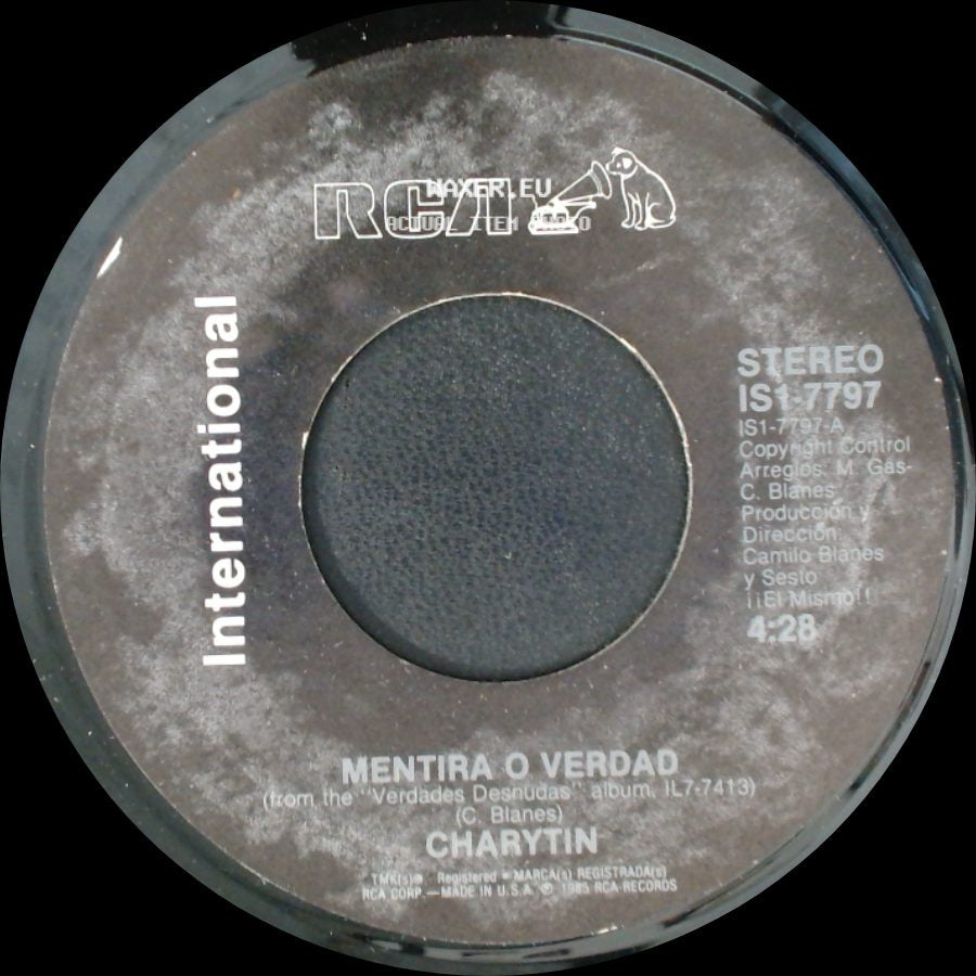 Charytin - Mentira O Verdad / Jamas Te Olvidare side A