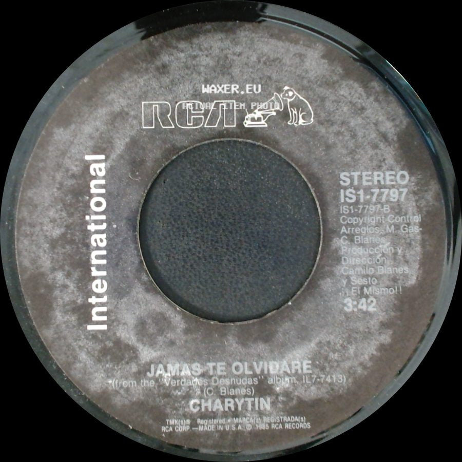 Charytin - Mentira O Verdad / Jamas Te Olvidare side B
