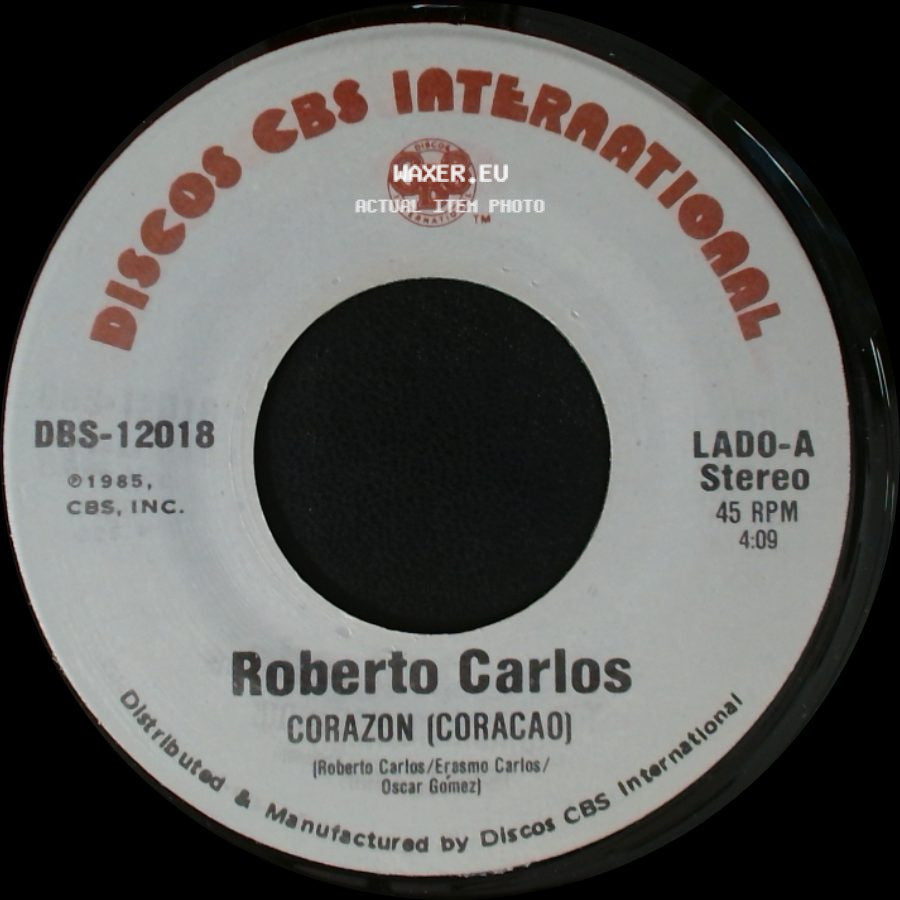 Roberto Carlos - Corazon (Coracao) / Cartas De Amor (Love Letters) side A