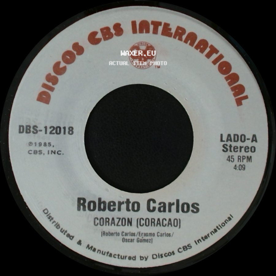 Roberto Carlos - Corazon (Coracao) / Cartas De Amor (Love Letters) side A