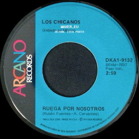 Los Chicanos - Vecina / Ruega Por Nosotros side B