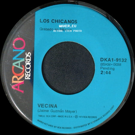 Los Chicanos - Vecina / Ruega Por Nosotros side A
