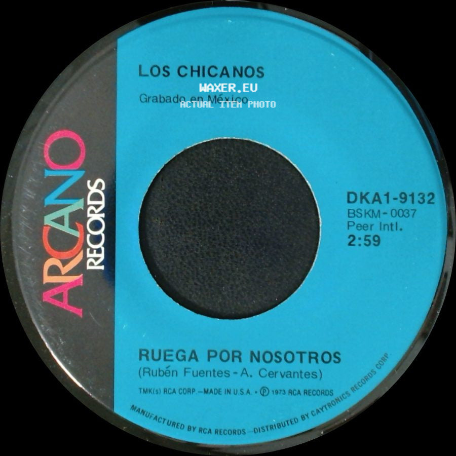 Los Chicanos - Vecina / Ruega Por Nosotros side B