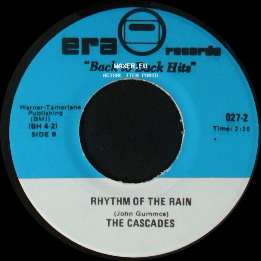 Bob And Earl / The Cascades - Harlem Shuffle / Rhythm Of The Rain side B