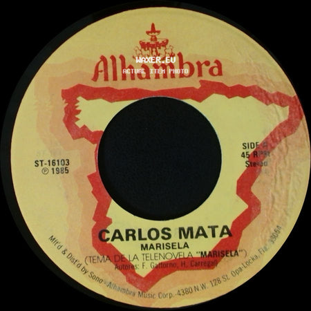 Carlos Mata - Marisela / Para Que? side A
