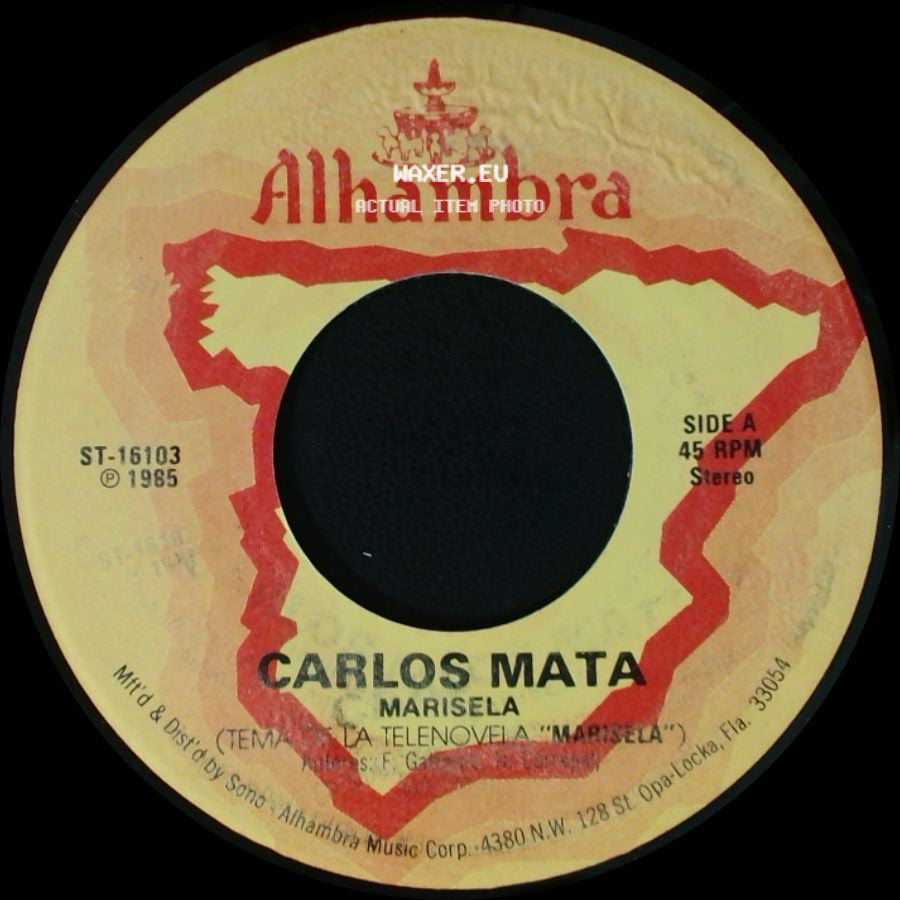 Carlos Mata - Marisela (Tema De La Telenovela "Marisela") / Para Que? side A