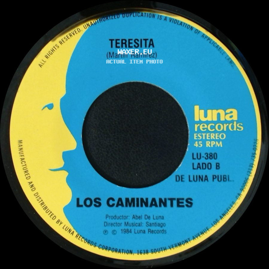 Los Caminantes - Te Esperare (D.A.R.) / Teresita side B