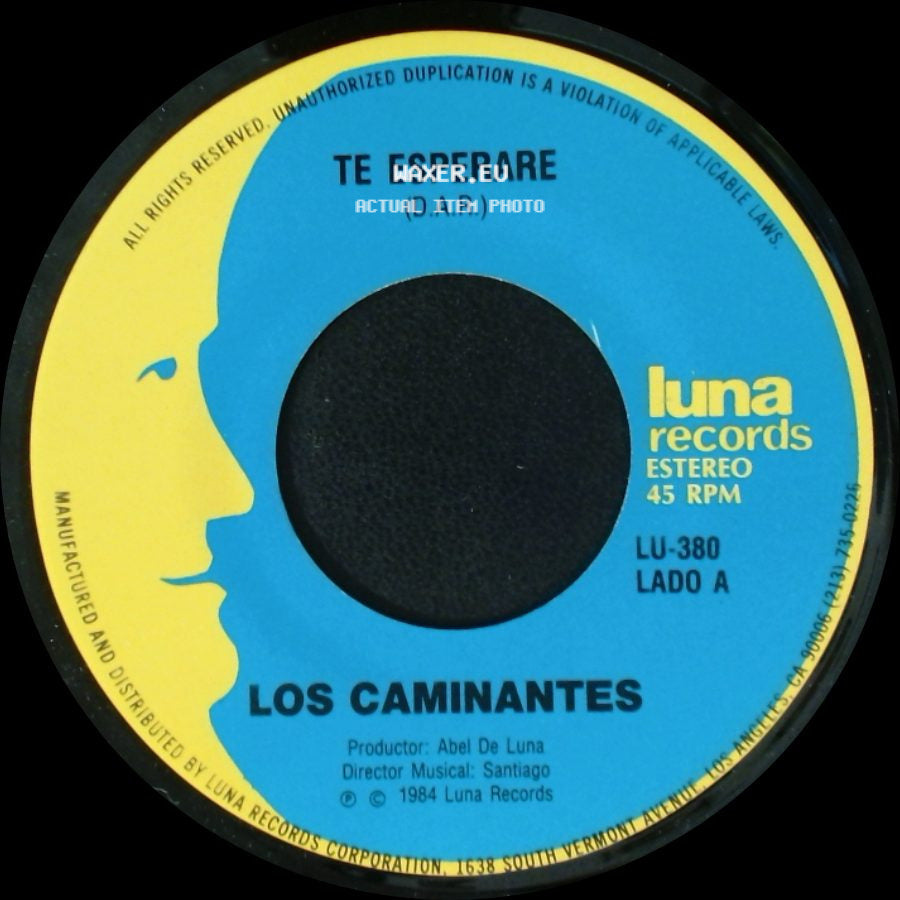 Los Caminantes - Te Esperare / Teresita side A