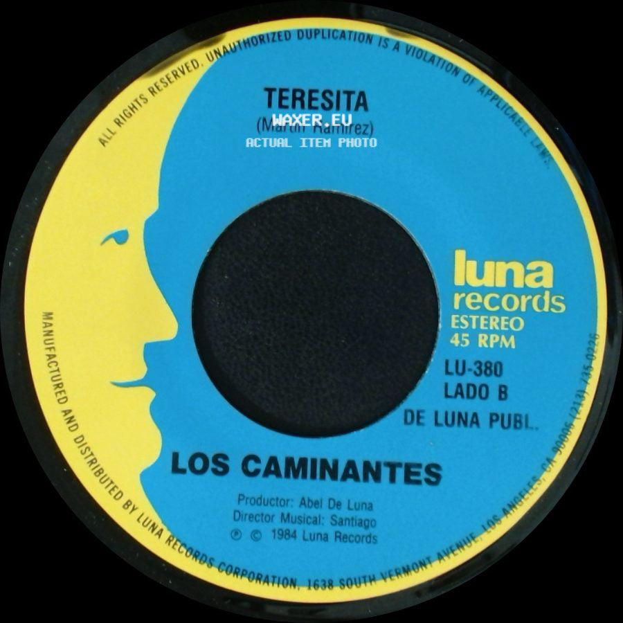 Los Caminantes - Te Esperare / Teresita side B