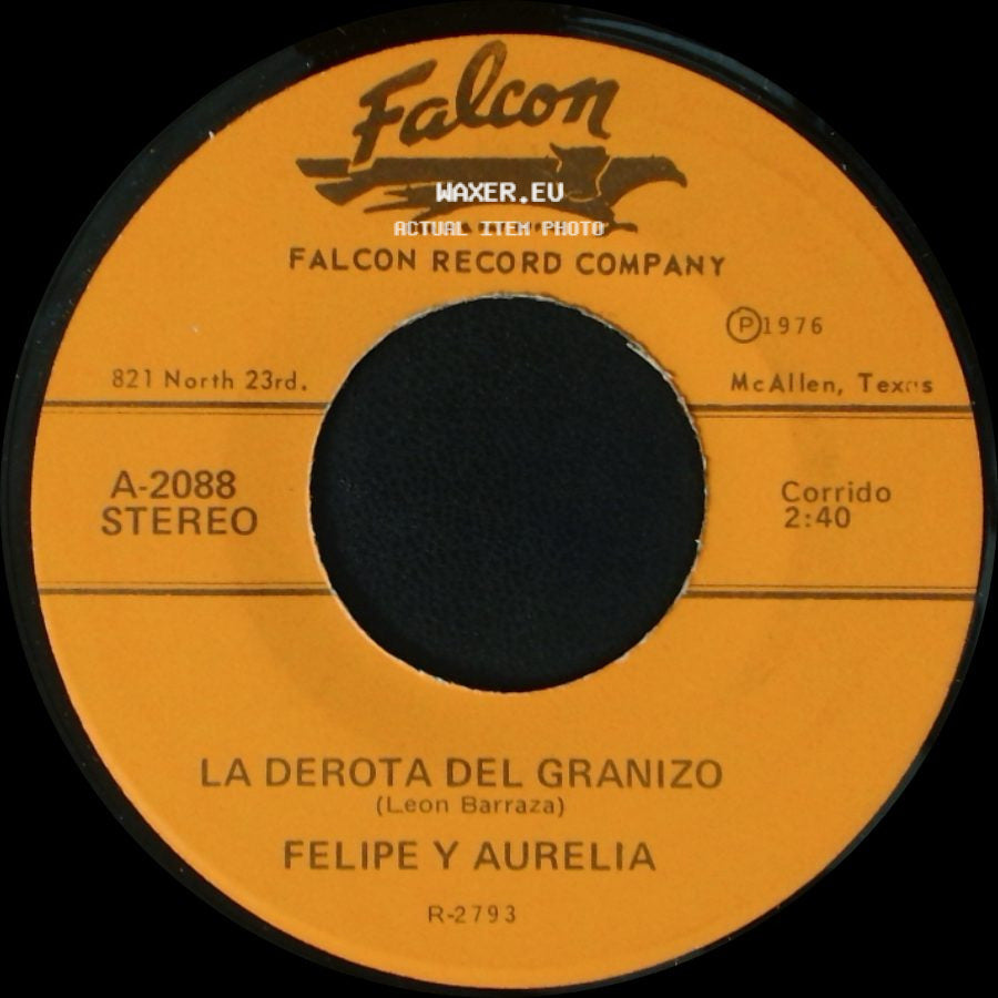 Felipe Y Aurelia - Hablando Claro / La Derota Del Granizo side B