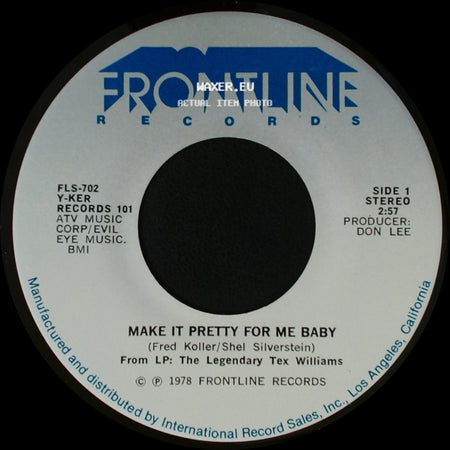 Y-Ker - Make It Pretty For Me Baby / I'm So Close, I Can Taste It side A