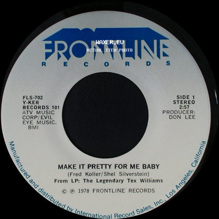 Y-Ker - Make It Pretty For Me Baby / I'm So Close, I Can Taste It side A