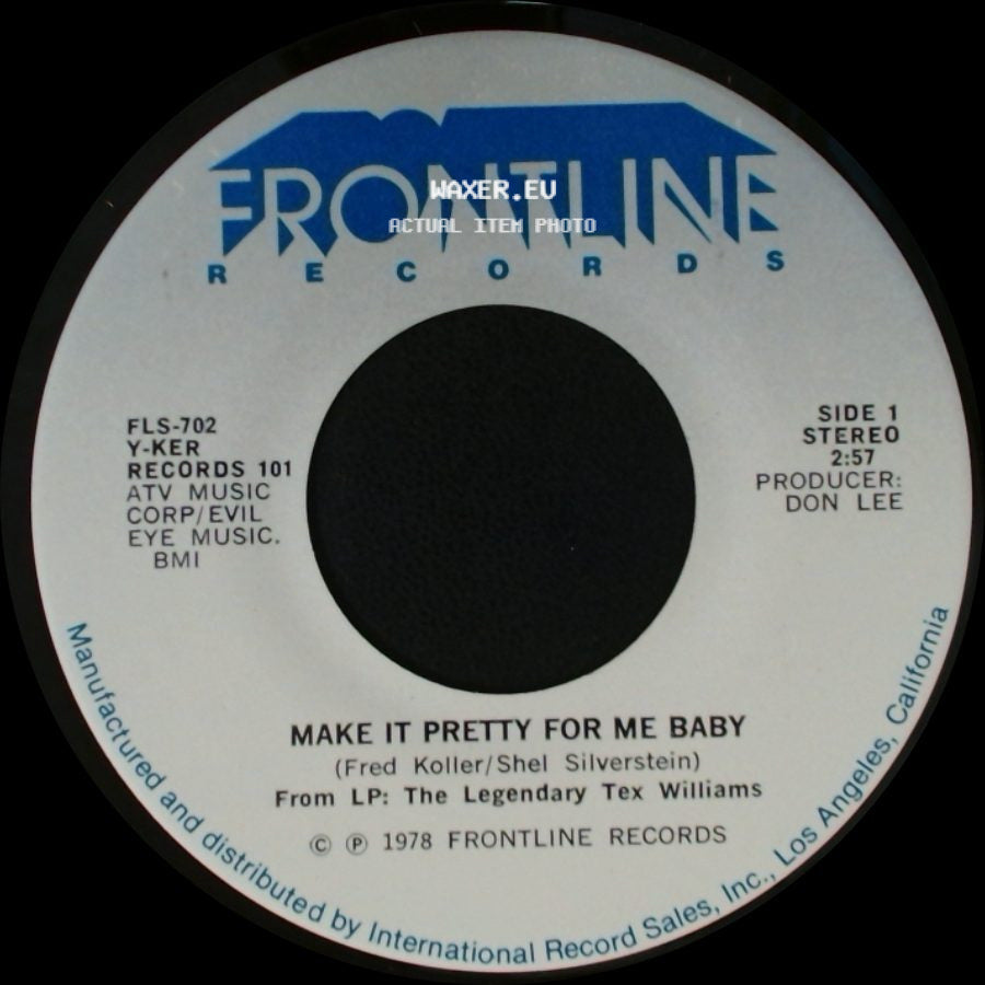 Y-Ker - Make It Pretty For Me Baby / I'm So Close, I Can Taste It side A