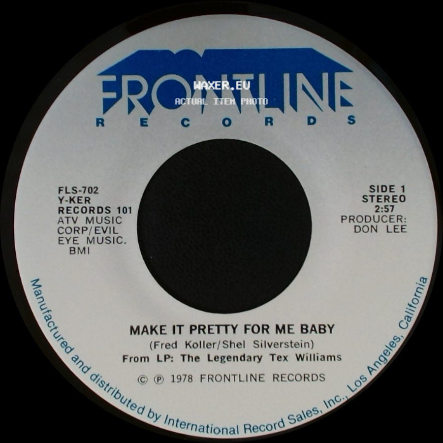 Unknown Artist - Make It Pretty For Me Baby / I'm So Close, I Can Taste It side A