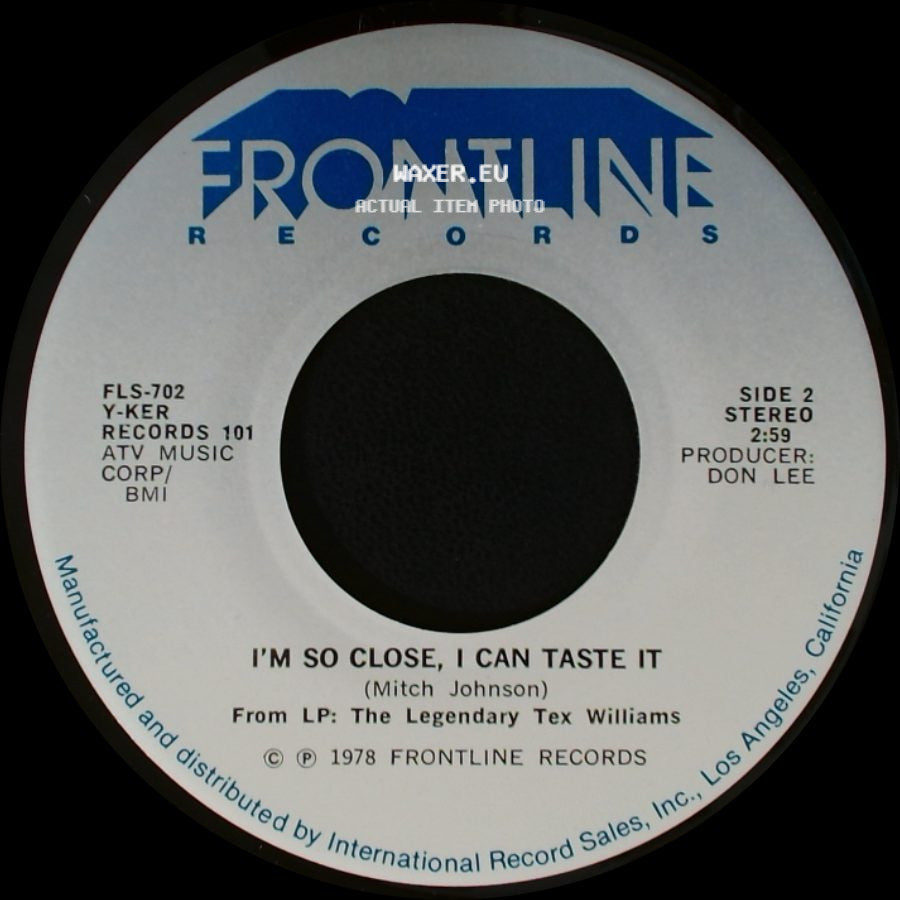 Unknown Artist - Make It Pretty For Me Baby / I'm So Close, I Can Taste It side B