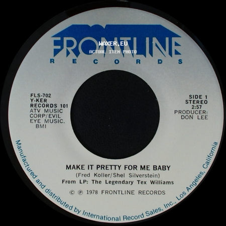 Y-Ker - Make It Pretty For Me Baby / I'm So Close, I Can Taste It side A