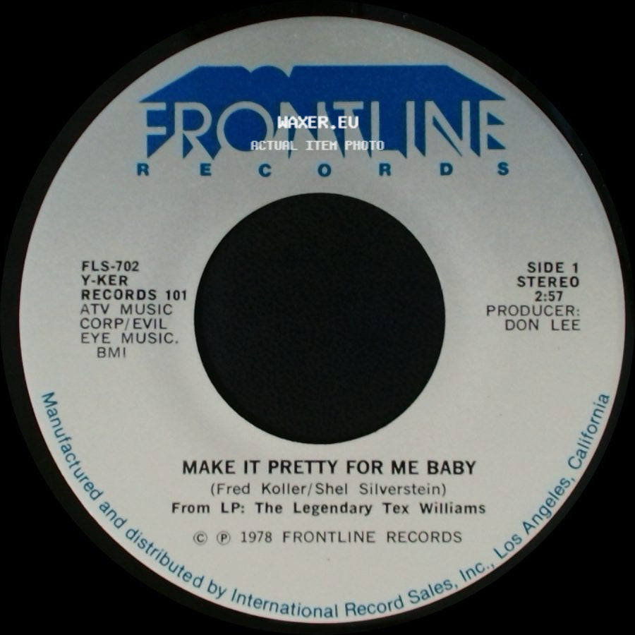 Unknown Artist - Make It Pretty For Me Baby / I'm So Close, I Can Taste It side A