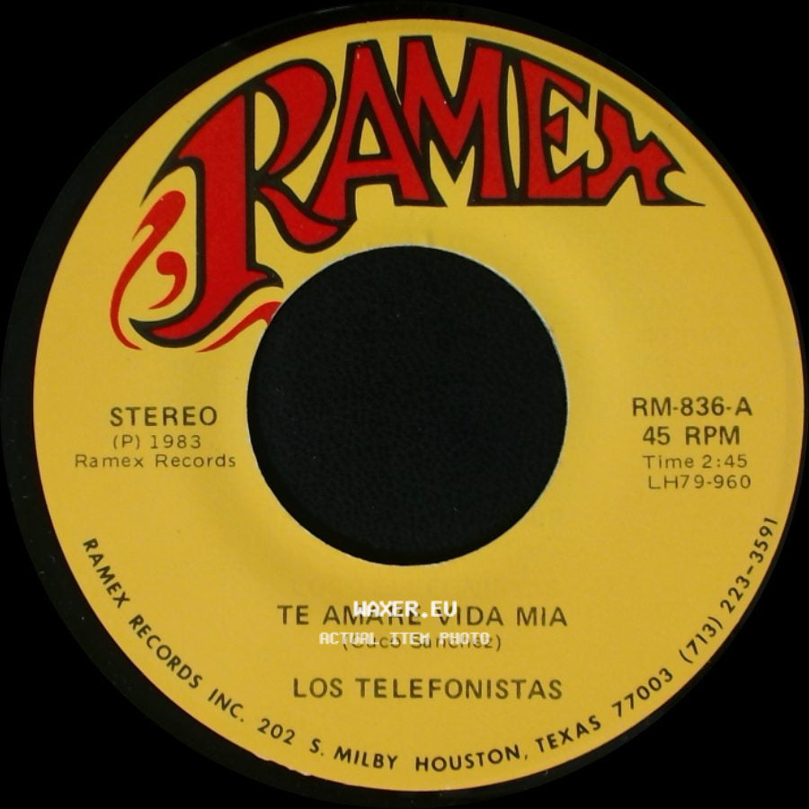 Los Telefonistas - Te Amare Vida Mia / Matilde side A