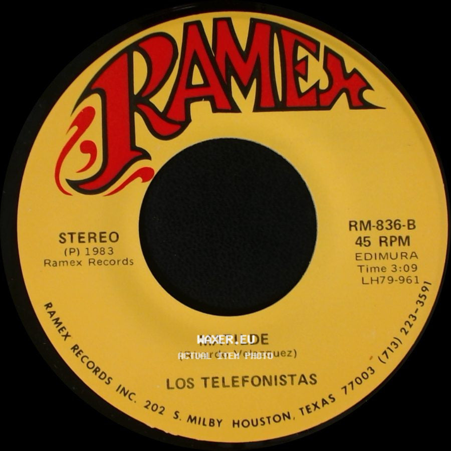 Los Telefonistas - Te Amare Vida Mia / Matilde side B
