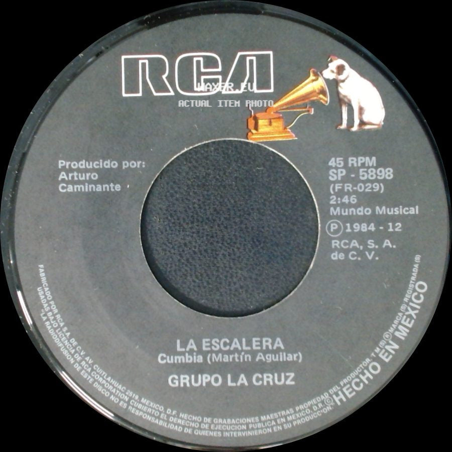 Grupo La Cruz - La Escalera / Flor De Maria side A