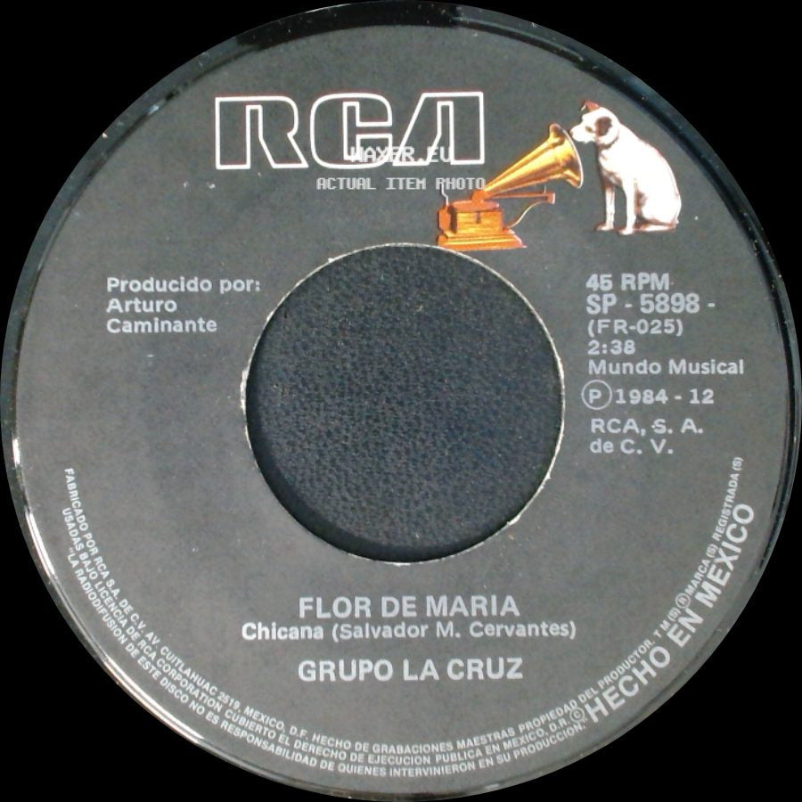 Grupo La Cruz - La Escalera / Flor De Maria side B