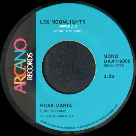 Los Moonlights - Porque Eres Mi Adoracion / Rosa Maria side B