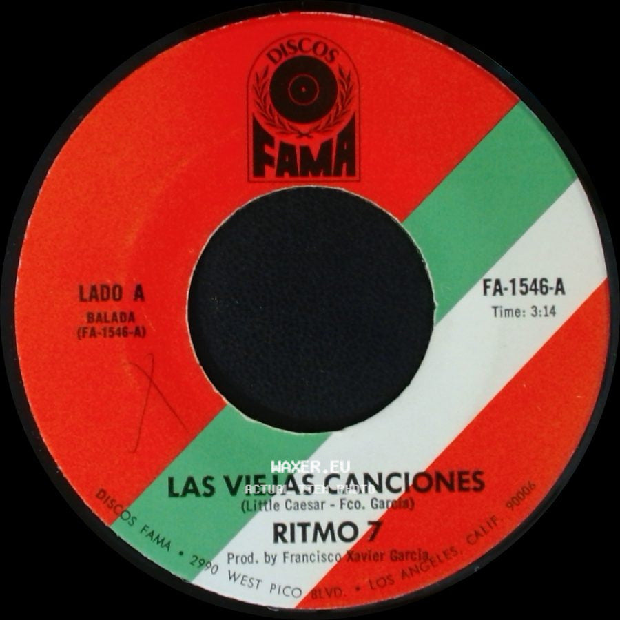 Ritmo 7 - Las Viejas Canciones / La Mucura side A
