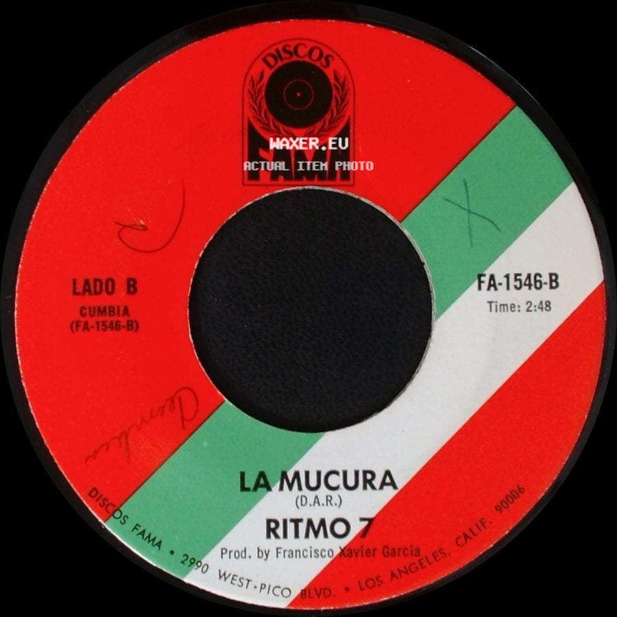 Ritmo 7 - Las Viejas Canciones / La Mucura side B