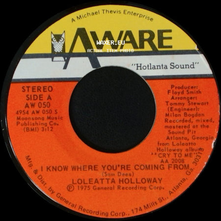 Loleatta Holloway - I Know Where You're Coming From / The Show Must Go On side A