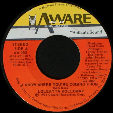Loleatta Holloway - Know Where You're Coming From / The Show Must Go On side A