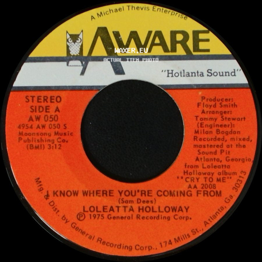 Loleatta Holloway - I Know Where You're Coming From / The Show Must Go On side A