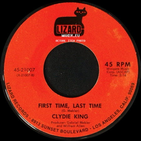 Clydie King - 'bout Love / First Time, Last Time side B
