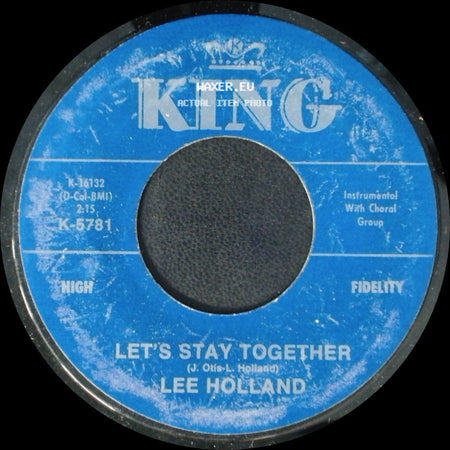 Lee Holland - Give Me Back My Heart / Let's Stay Together side B
