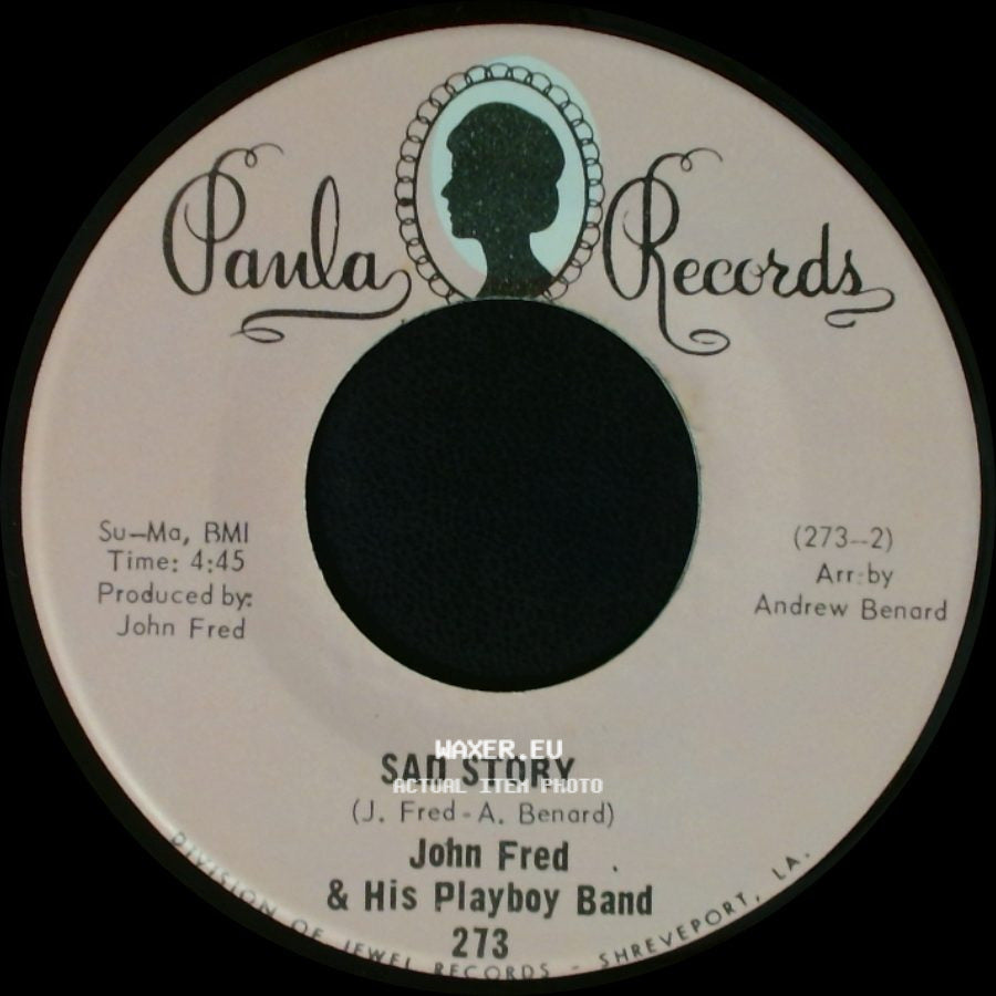 John Fred & His Playboy Band - Sad Story / Agnes English side A