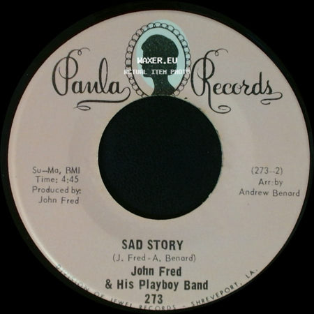John Fred & His Playboy Band - Sad Story / Agnes English side A