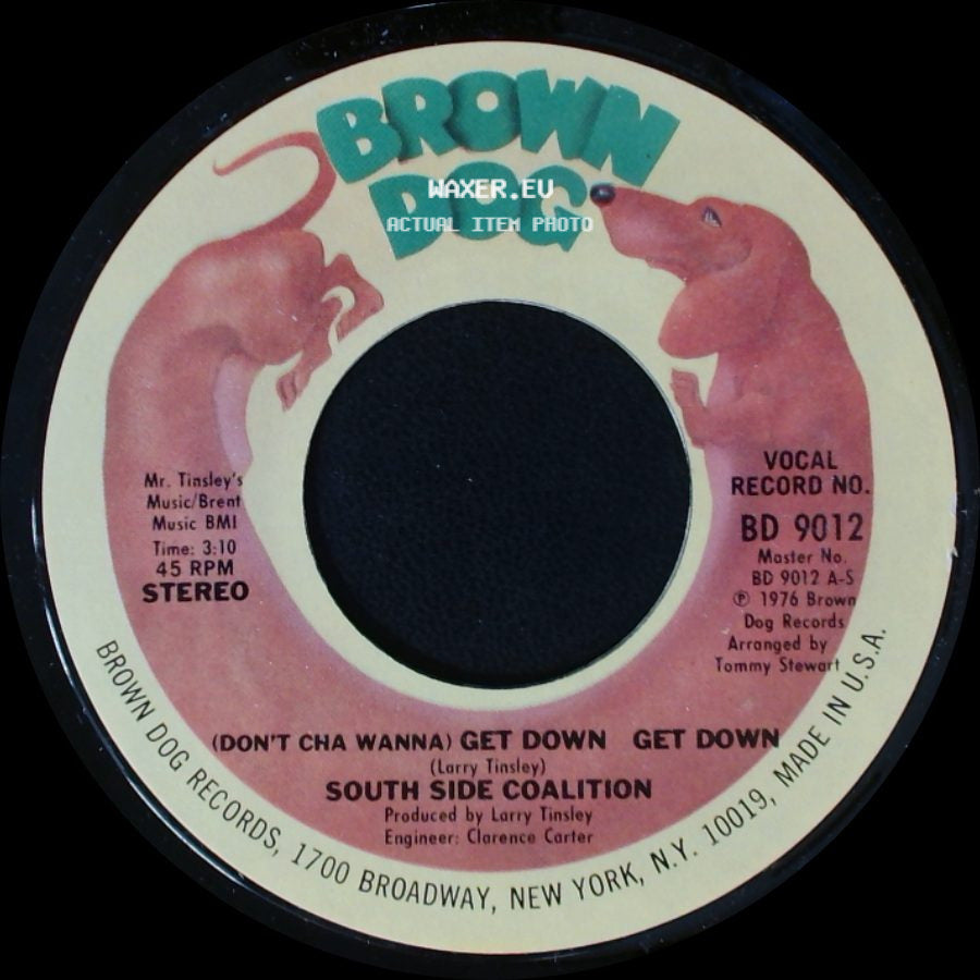 South Side Coalition - The Power-Play / (Don't Cha Wanna) Get Down Get Down side B