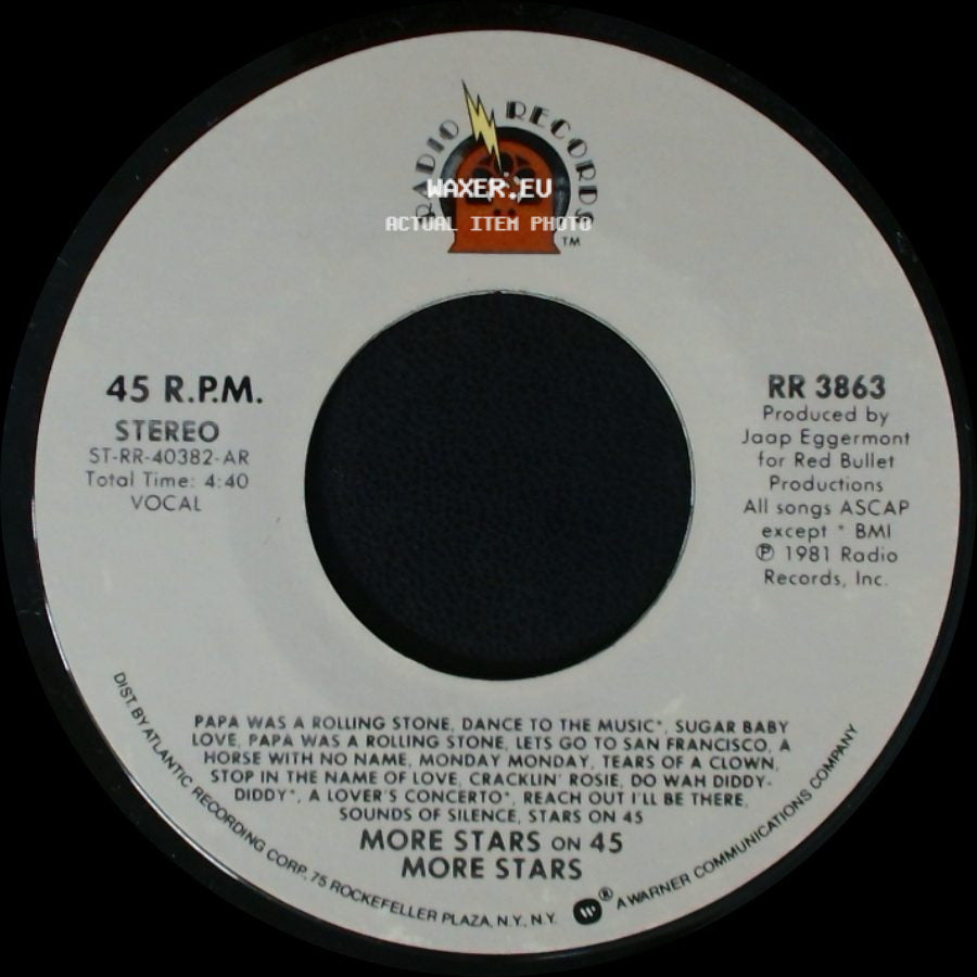 More Stars / More Stars On 45 - More Stars On 45 / 45 Stars Get Ready side A