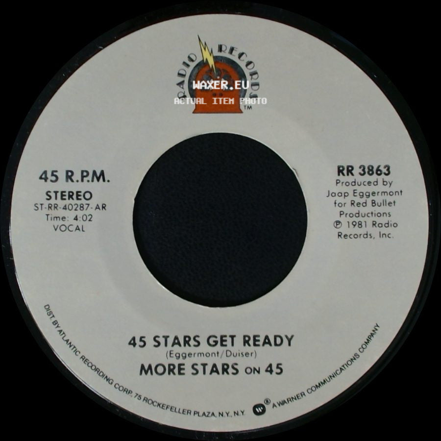 More Stars / More Stars On 45 - More Stars On 45 / 45 Stars Get Ready side B