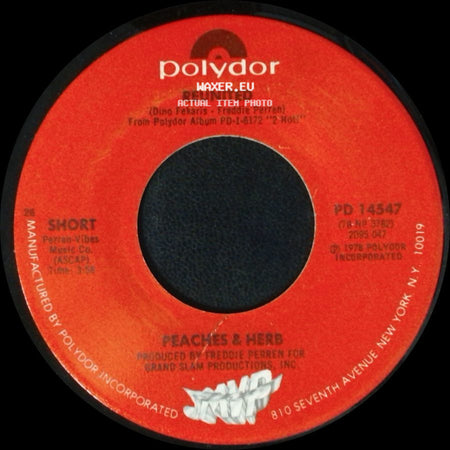 Peaches & Herb - Reunited / Easy As Pie side A