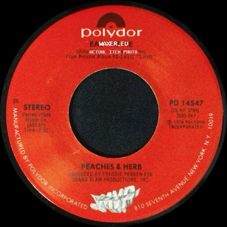 Peaches & Herb - Reunited / Easy As Pie side B