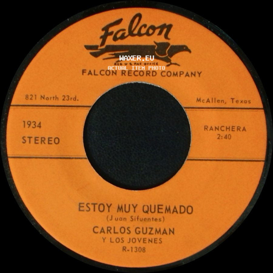 Carlos Guzman Y Los Jovenes - El Te Lastimo / Estoy Muy Quemado side B
