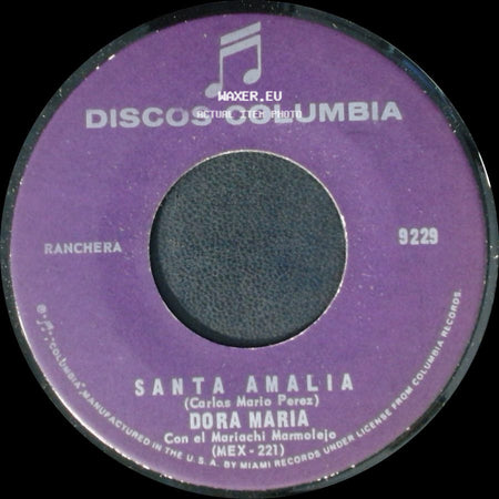 Dora Maria - Santa Amalia / Dos Corazones side A