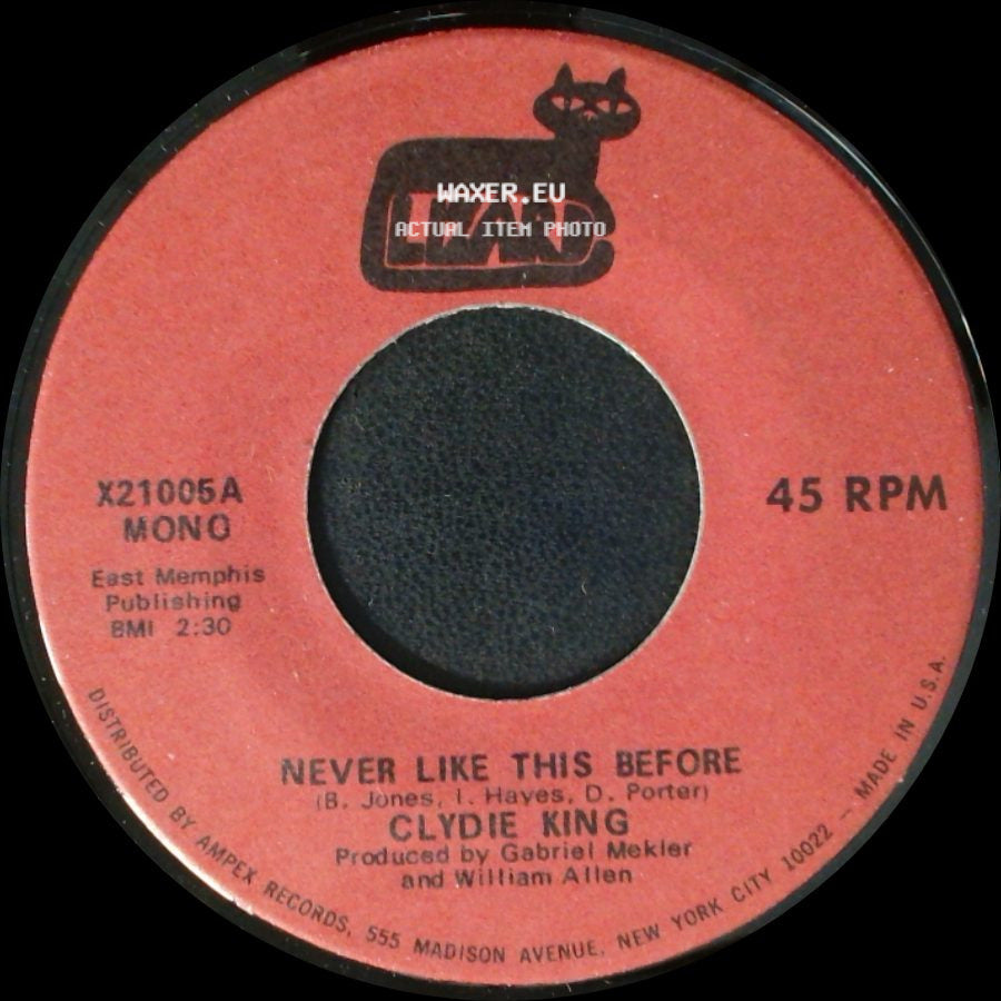 Clydie King - Never Like This Before / The Long And Winding Road side A