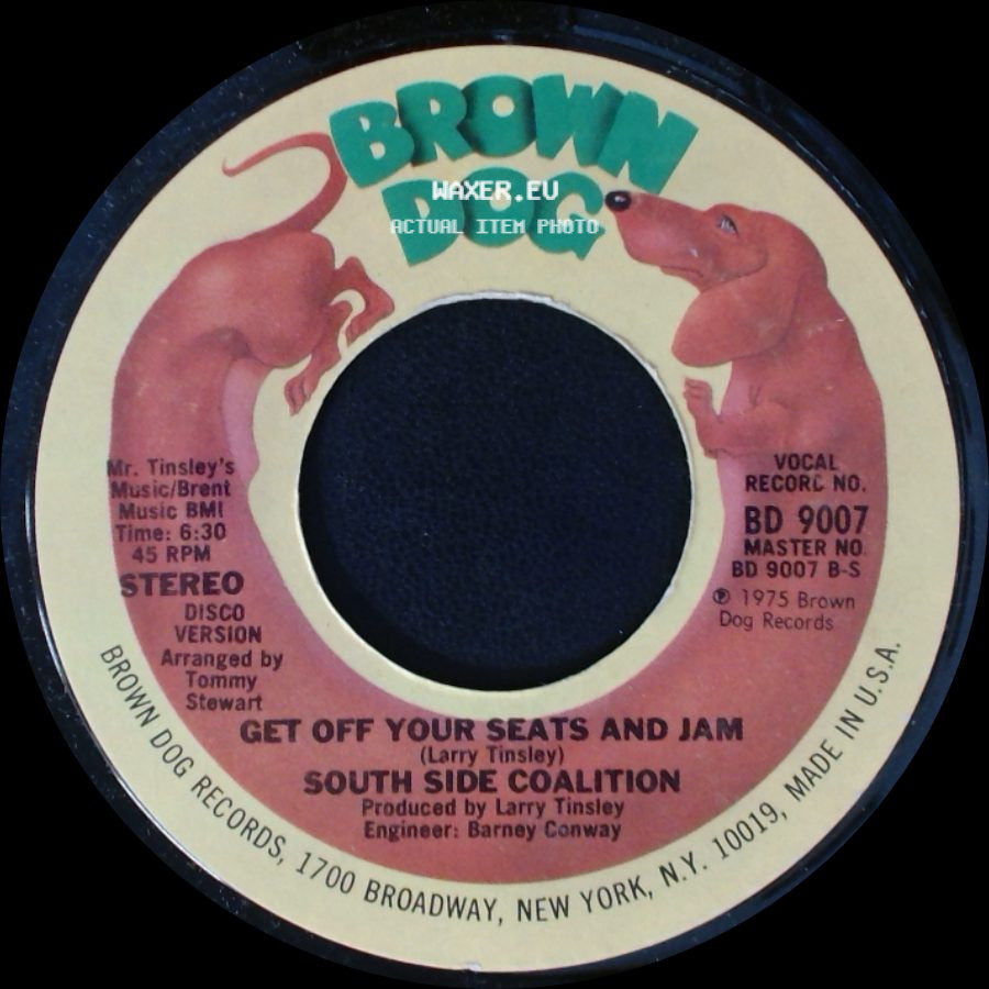 South Side Coalition - Get Off Your Seats And Jam / Get Off Your Seats And Jam side A